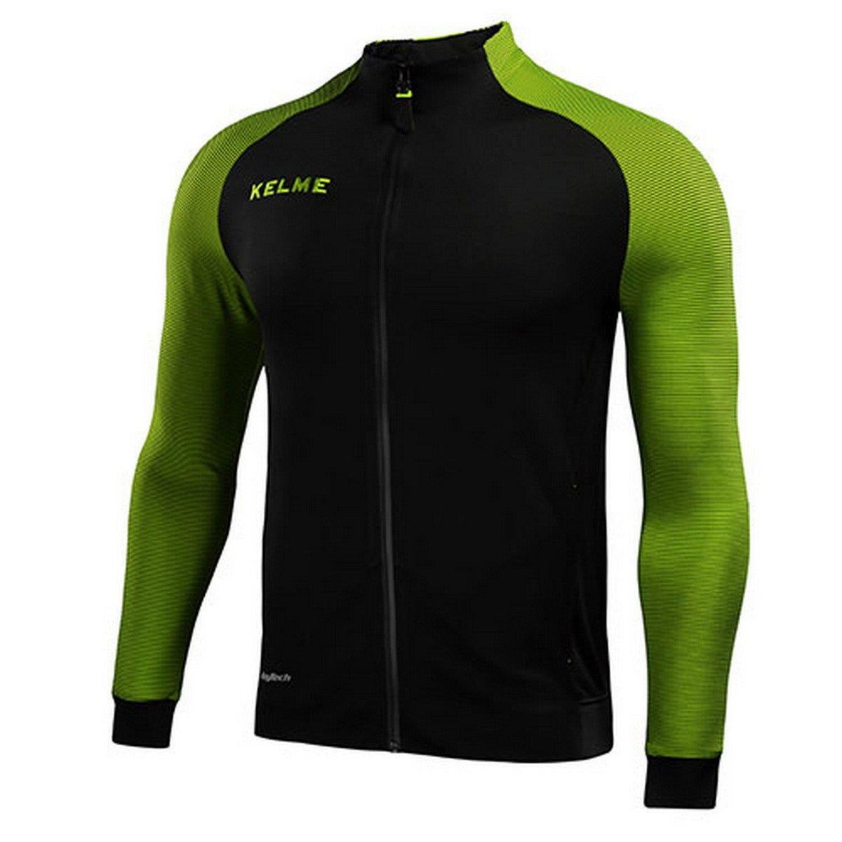 Montes Training Jacket - Black/Neon Yellow