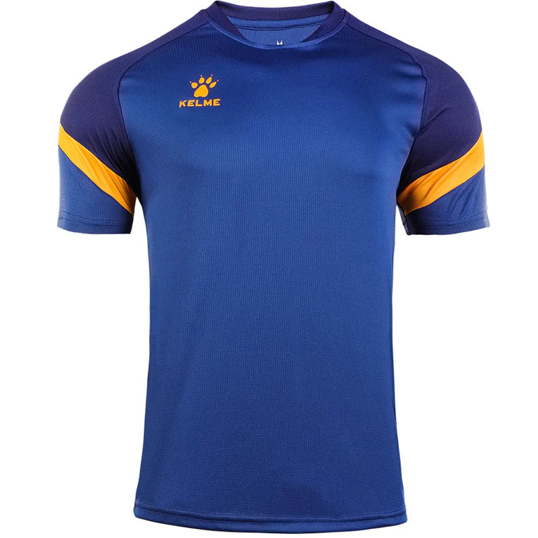 Warrior T-Shirt- Navy/Yellow