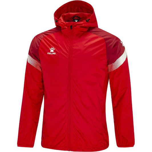 Warrior Rain Jacket- Red/White