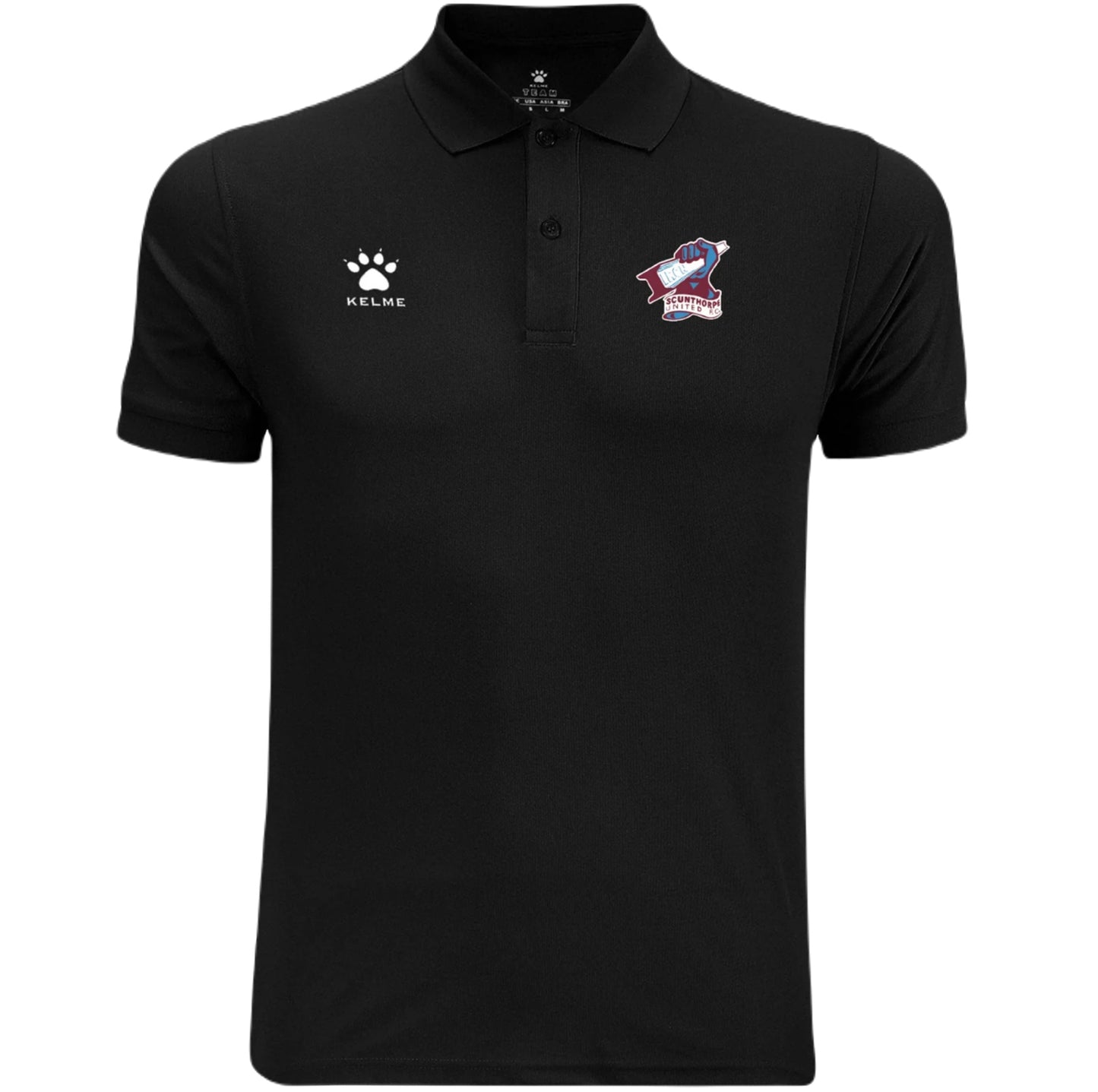 Scunthorpe United Black Polo- Adult