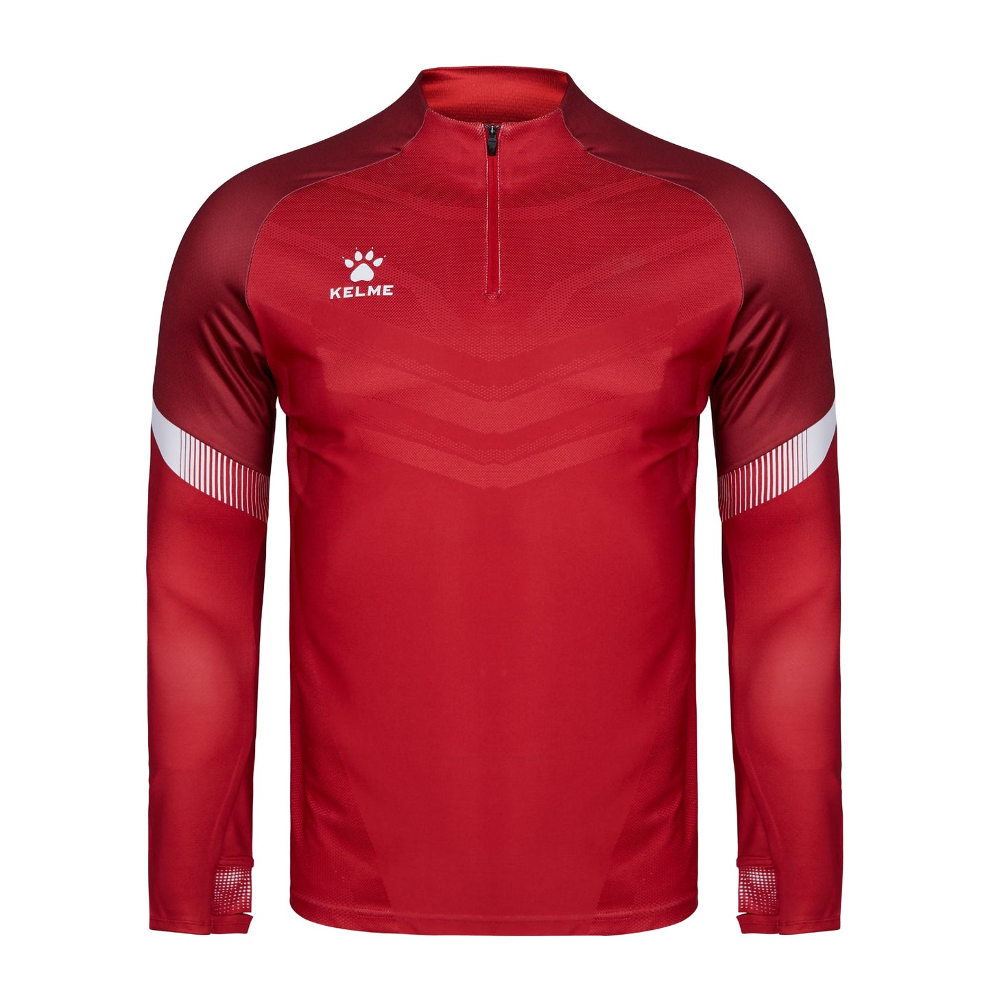 Warrior Sweatshirt Jr- Red/White