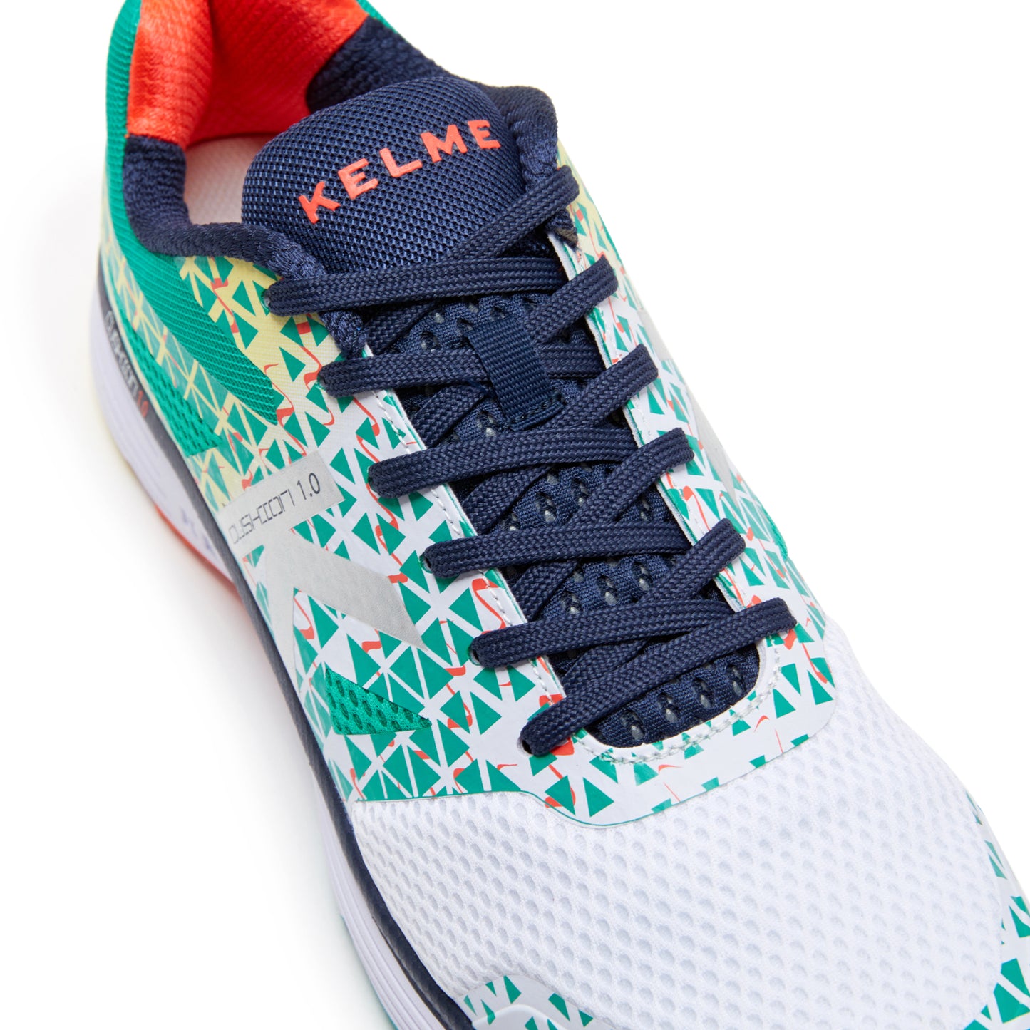 Barcelona Running Shoes- White/Turquoise