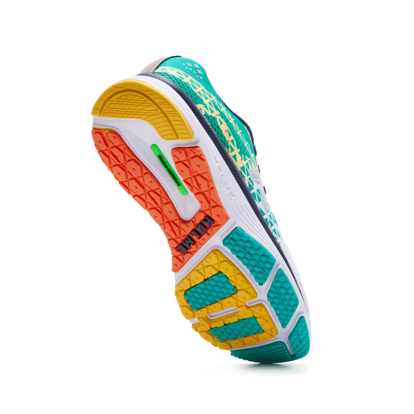 Barcelona Running Shoes- White/Turquoise