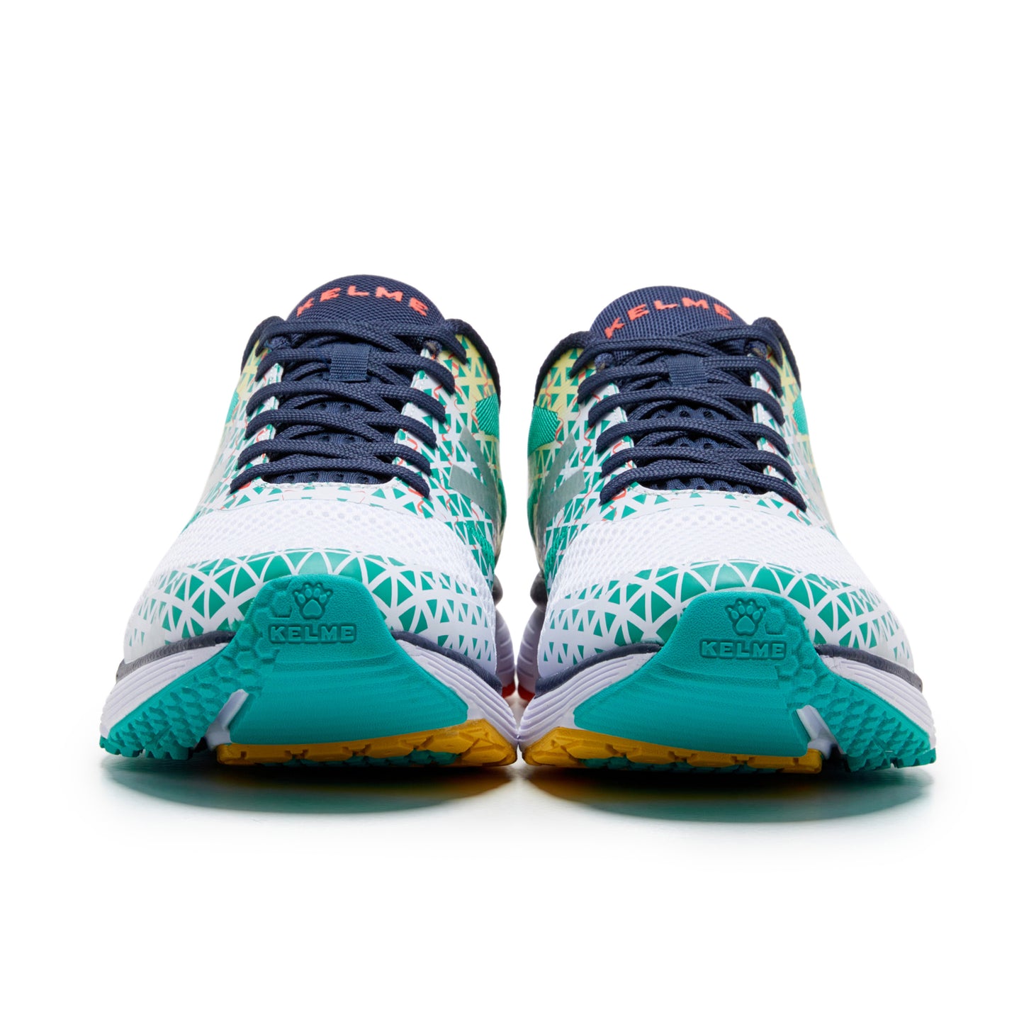 Barcelona Running Shoes- White/Turquoise