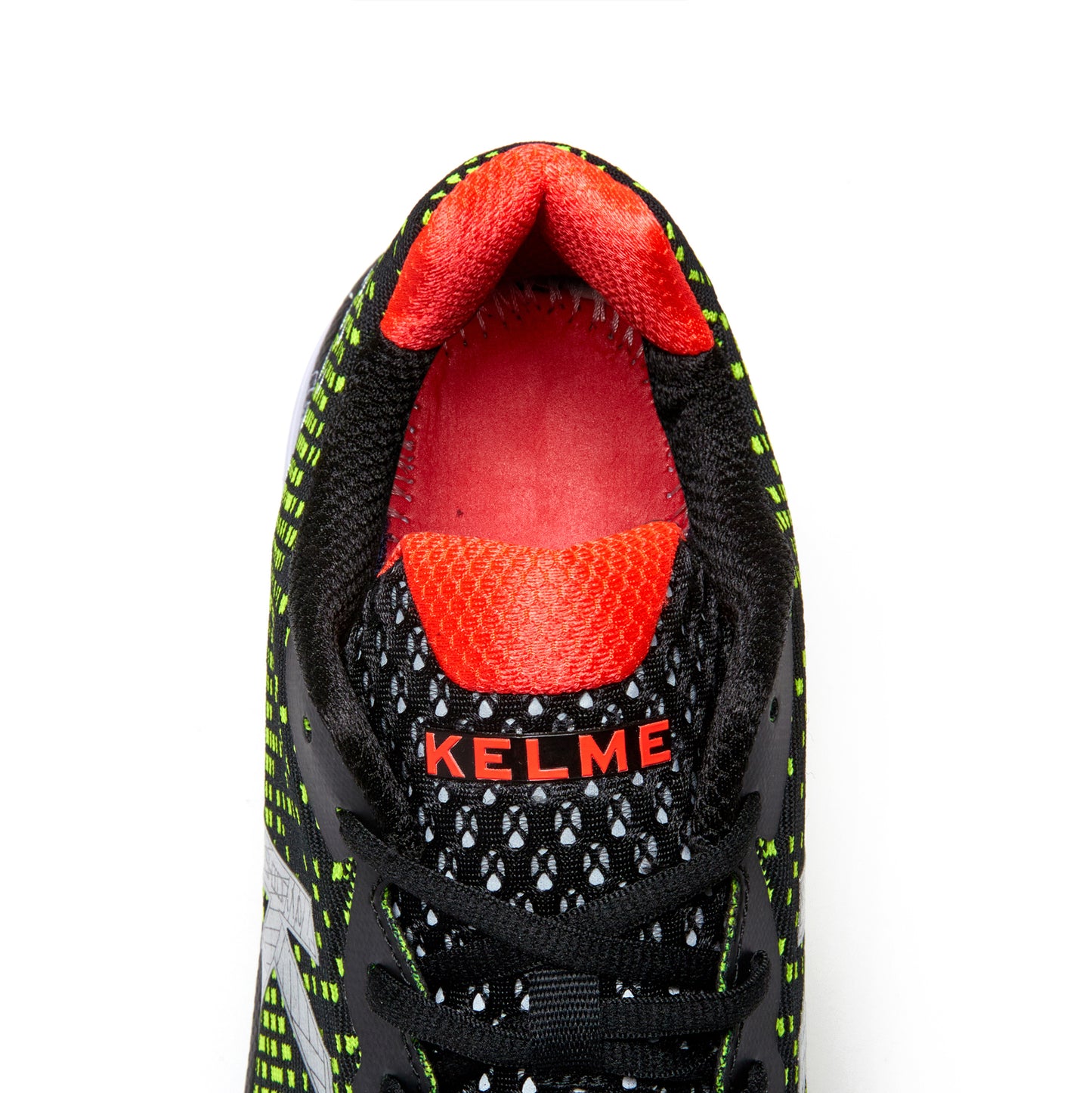 K Cushion 1.0 Knit Running Shoes- Black/Yellow
