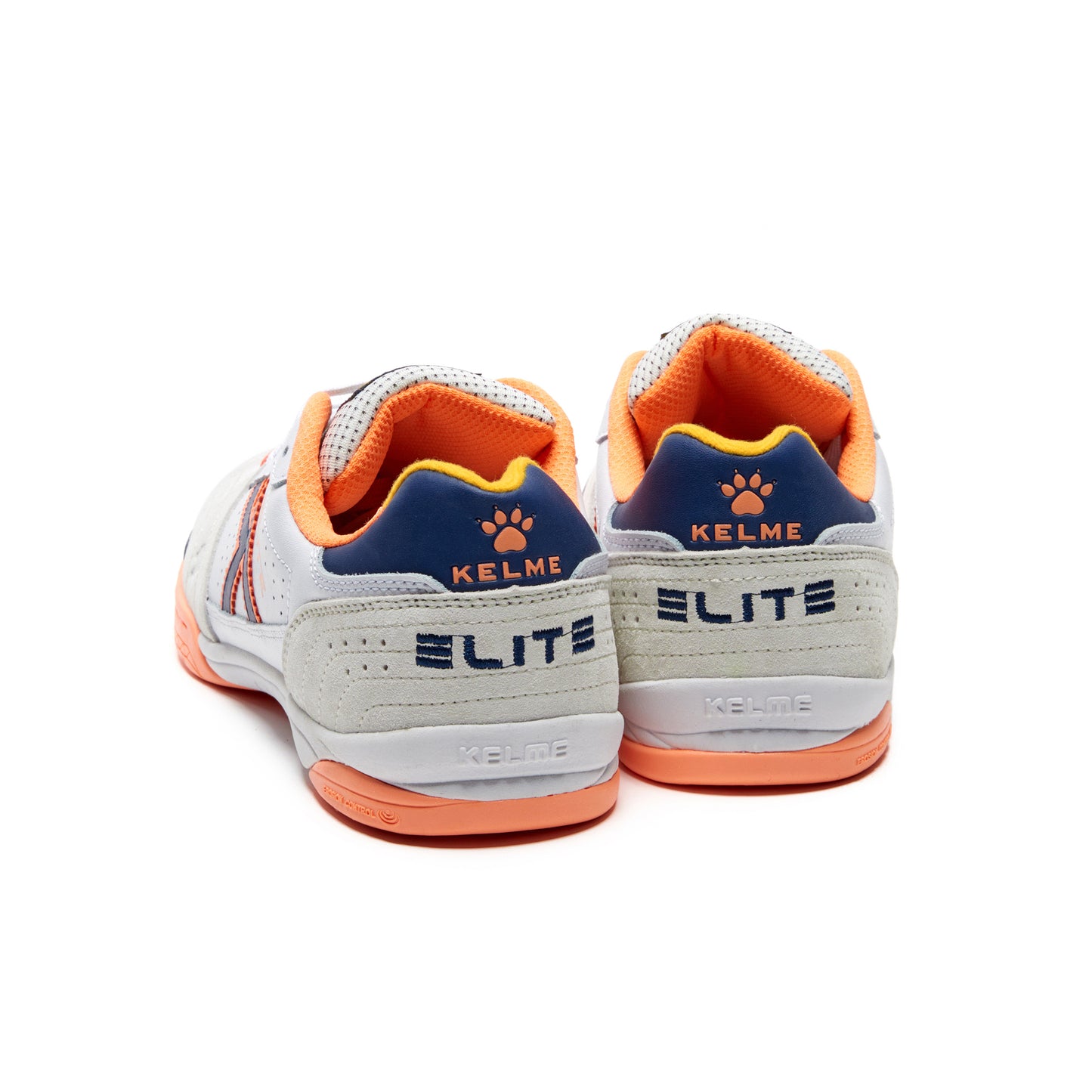 Elite Shoe- White/Orange