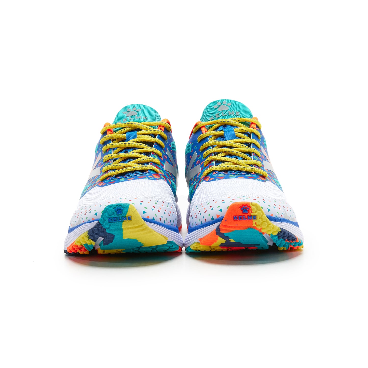 Barcelona Running Shoes- White/Shadow Blue