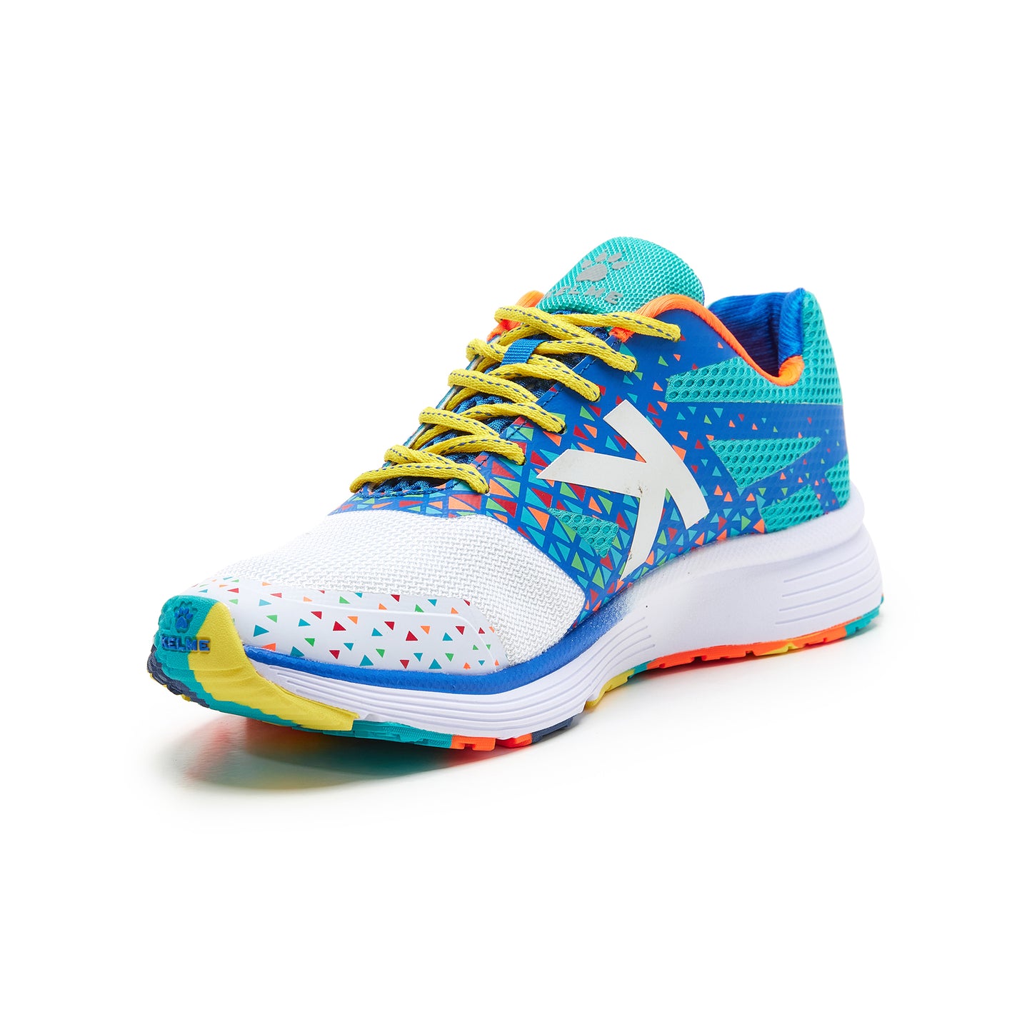 Barcelona Running Shoes- White/Shadow Blue