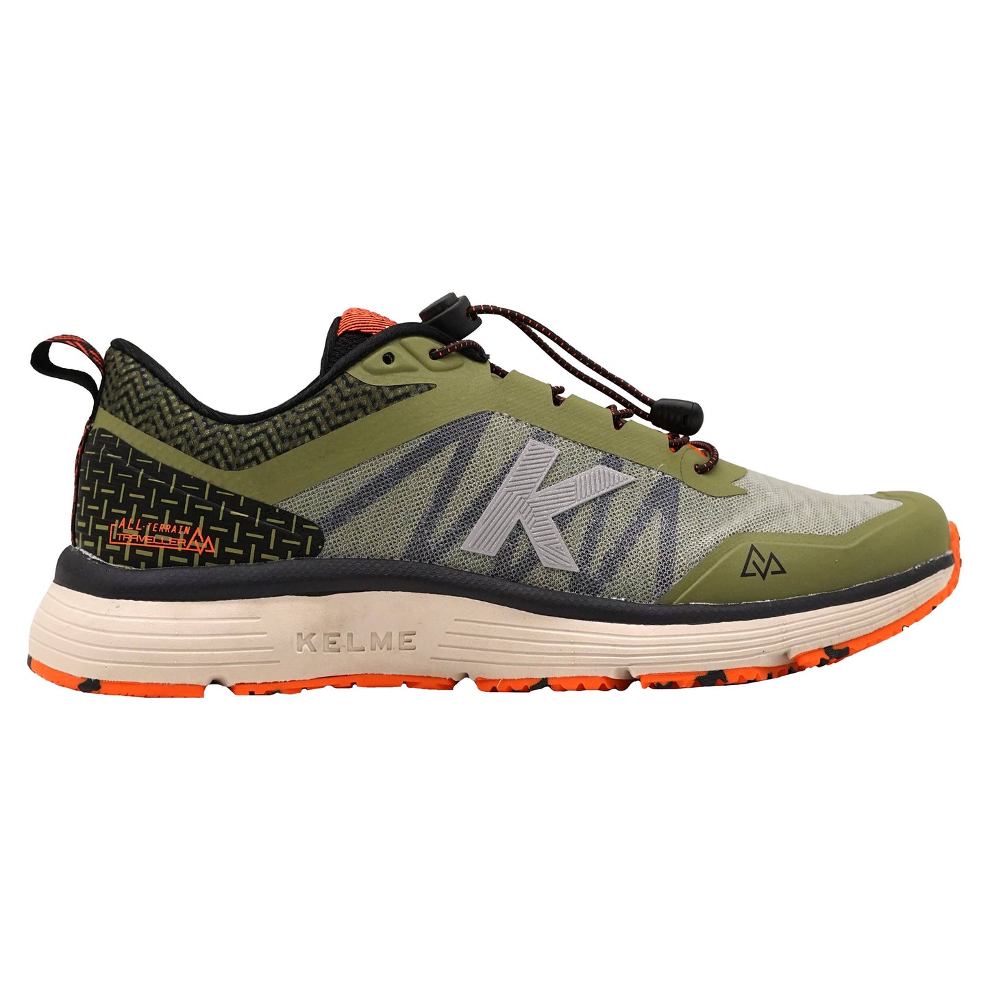 World Travel Running Shoes- Dark Green