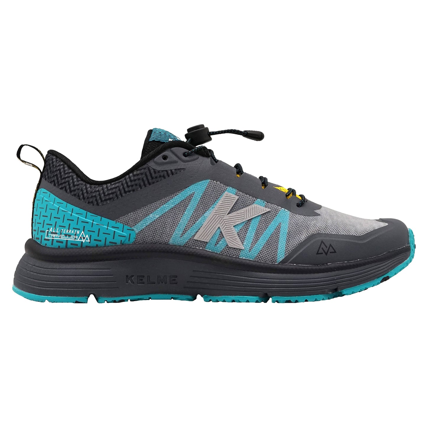 World Travel Running Shoes- Dark Grey