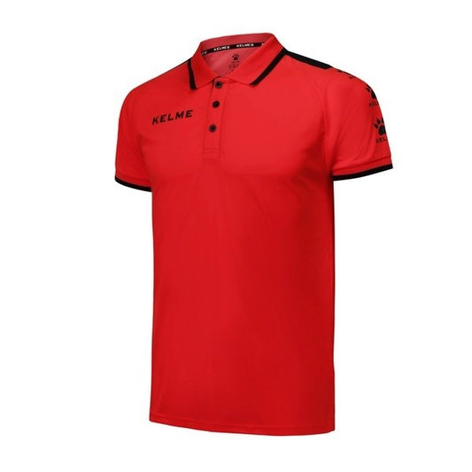 Lince Junior Polo Shirt - Red/Black