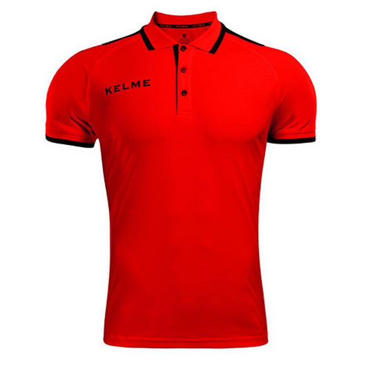 Lince Junior Polo Shirt - Red/Black