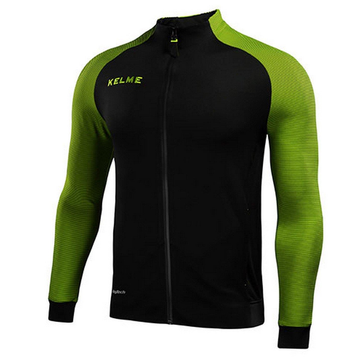 Montes Junior Training Track Jacket - Black / Yellow