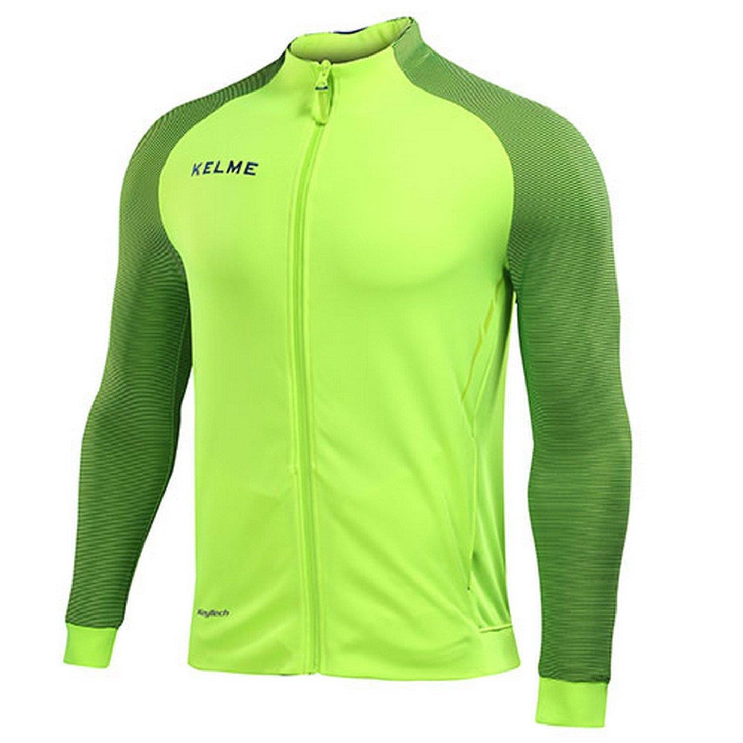 Montes Training Track Jacket - Yellow / Royal Blue