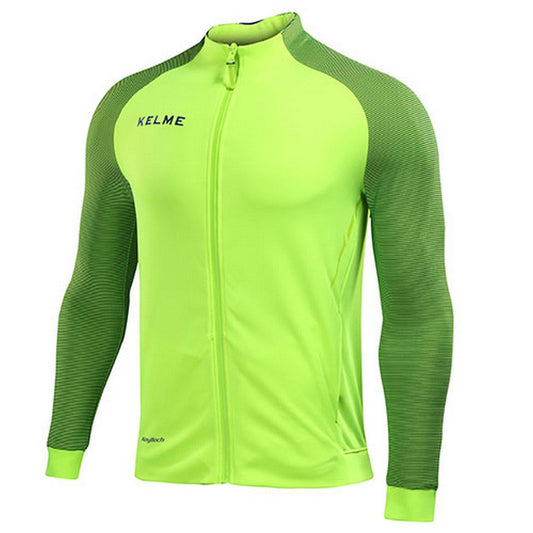 Montes Training Track Jacket - Yellow / Royal Blue