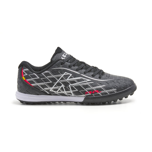 Final Turf Black Kids Shoes