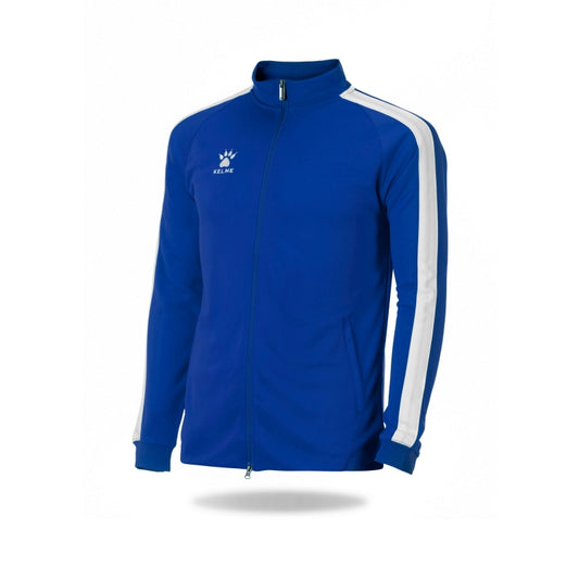 Global Full Zip Track Jacket - Royal / White