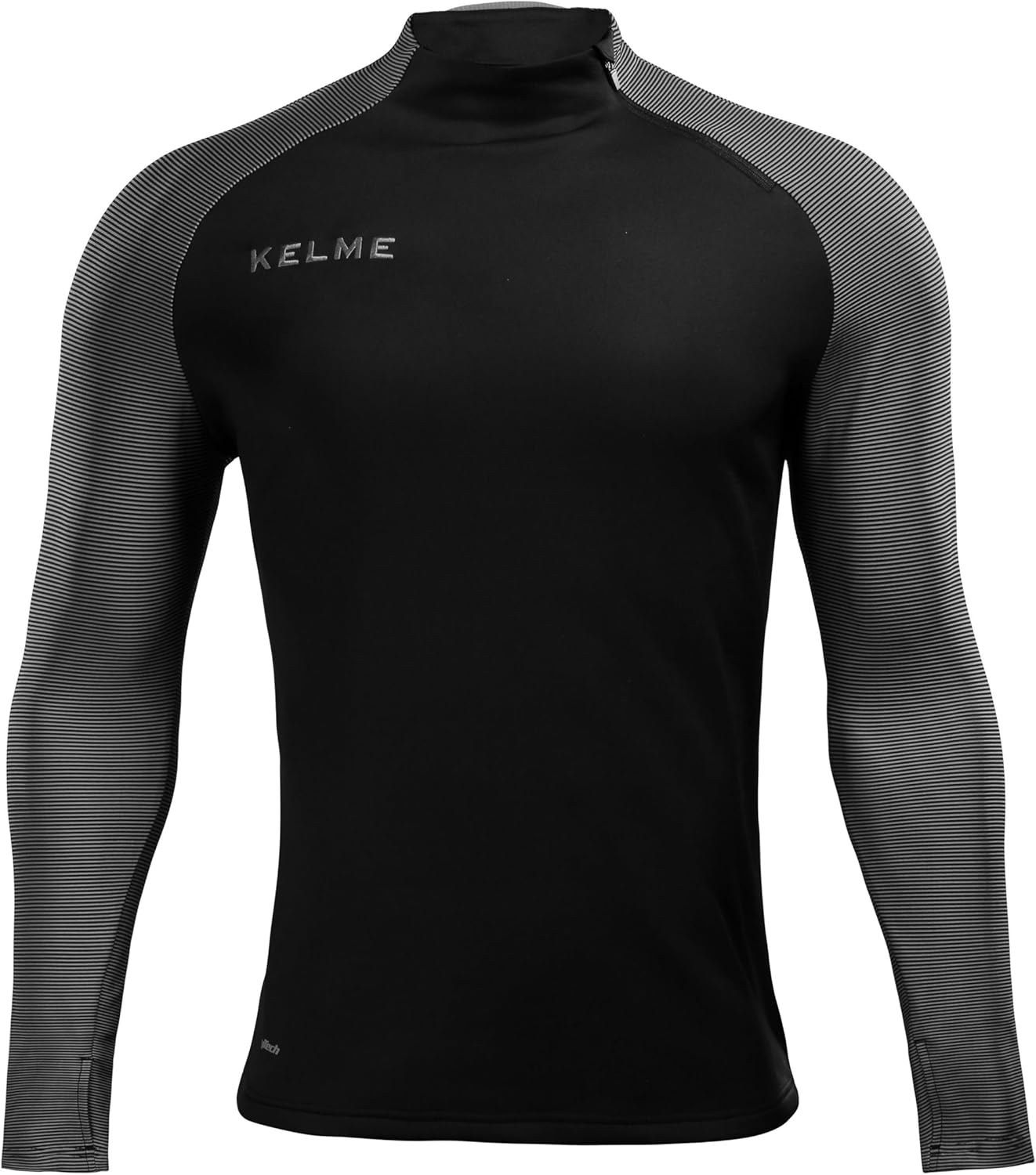 Montes Zip Neck Sweatshirt - Black / Grey