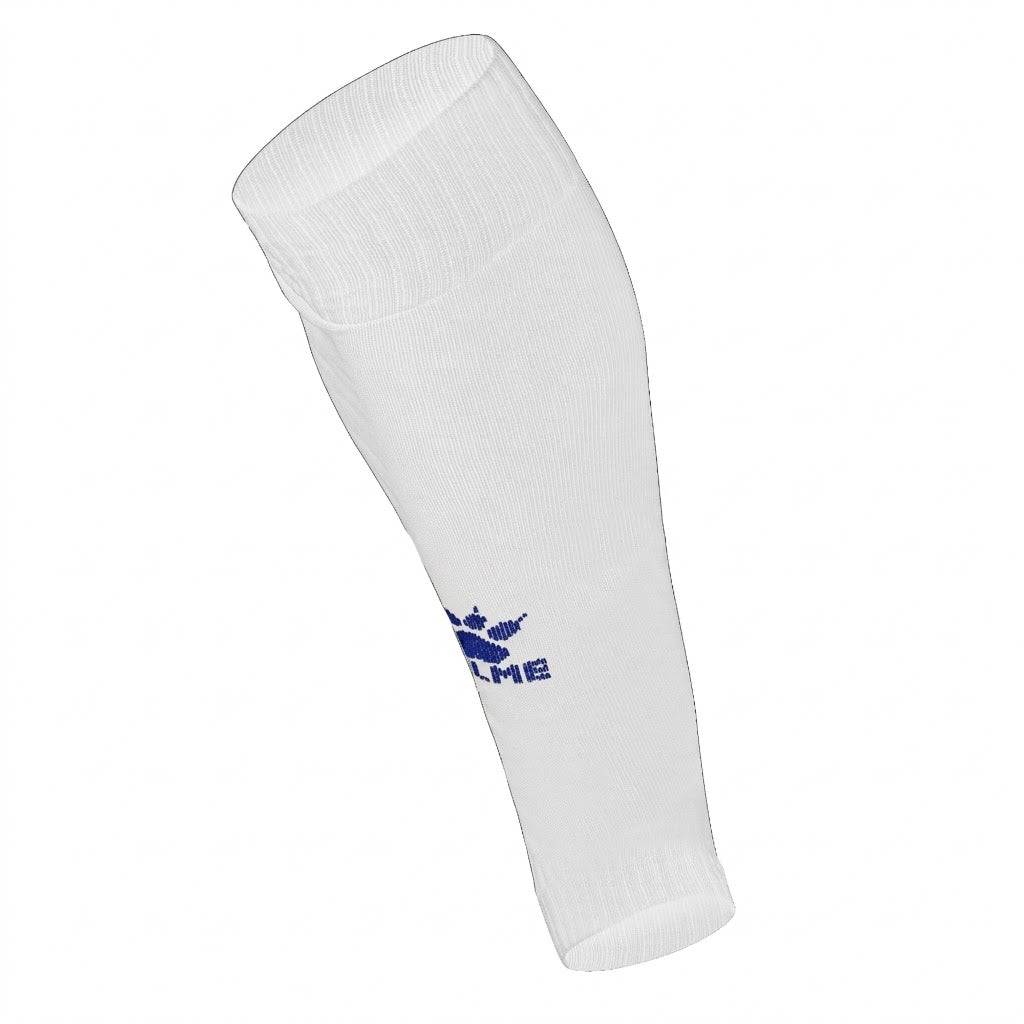 Kelme Football Sock Sleeves - White / Royal