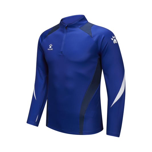 Winter Star 1/4 Zip Top - Royal / Sky Blue