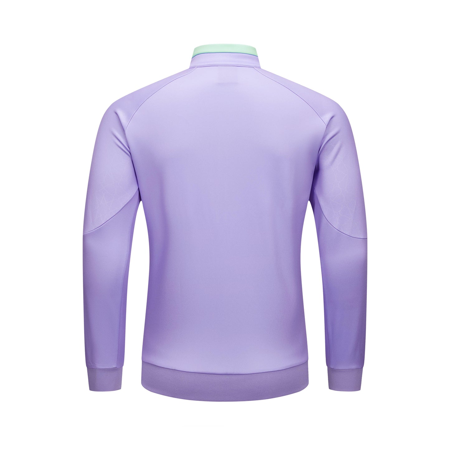 Winter Star High Neck Zip Jacket - Light Purple