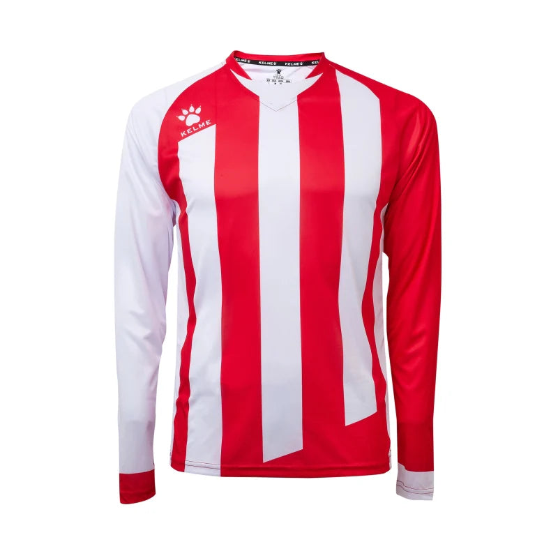 Milano L/S Football Jersey - Red / White