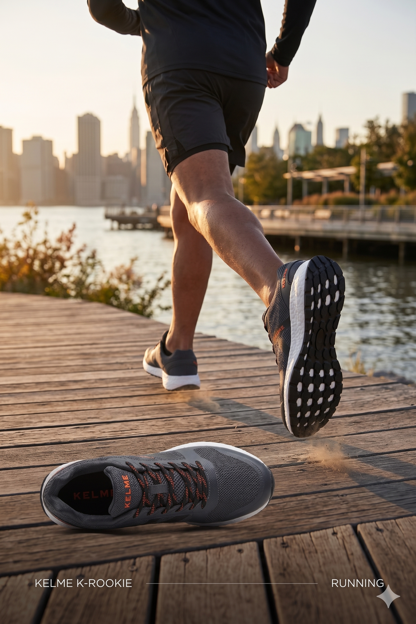 K-Rookie Running Shoes - Dark Grey