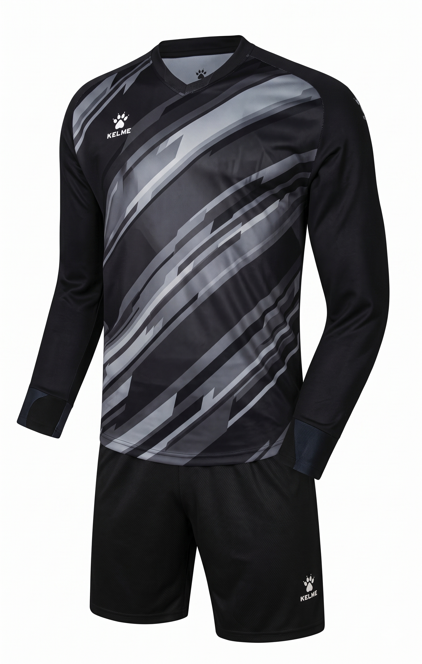 Panther L/S Goalkeeper Full Kit - Black