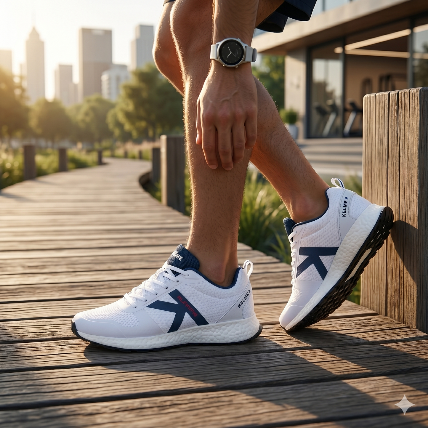 K-Rookie Running Shoes - White / Navy
