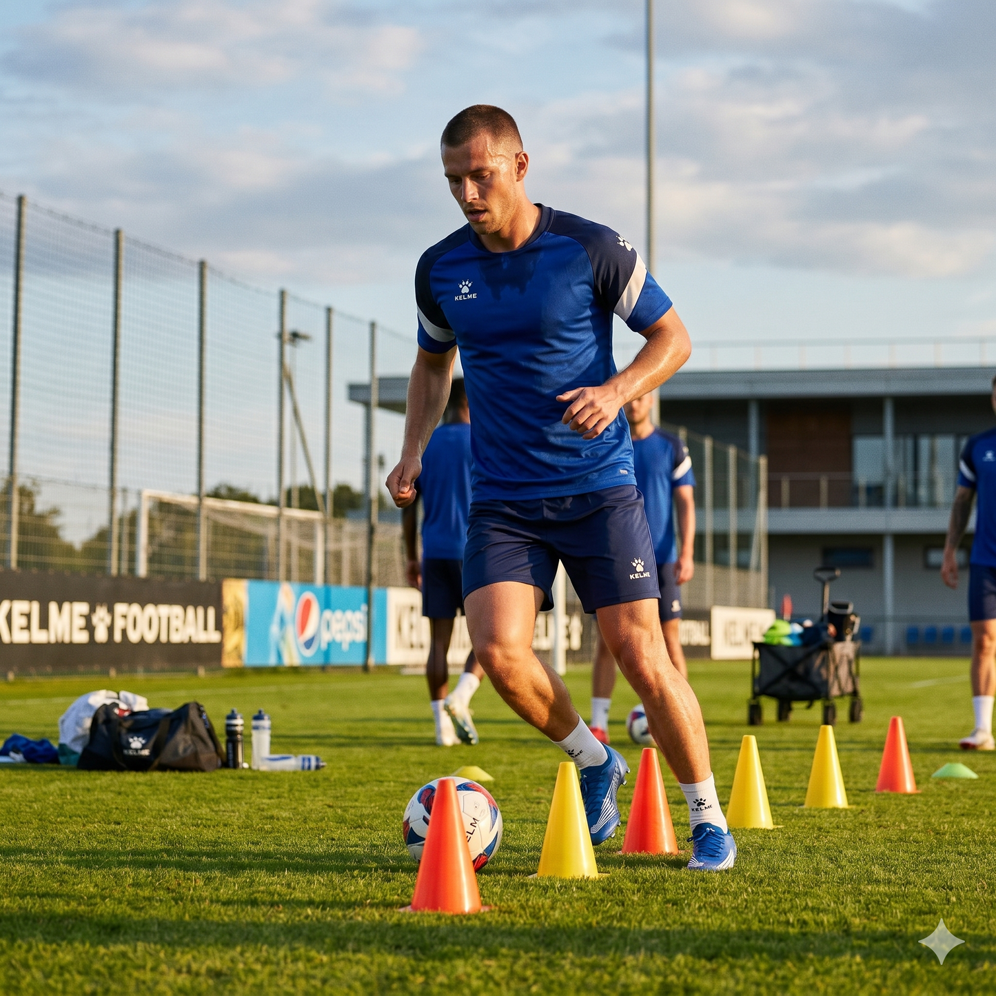 Warrior T-Shirt- Royal / Navy