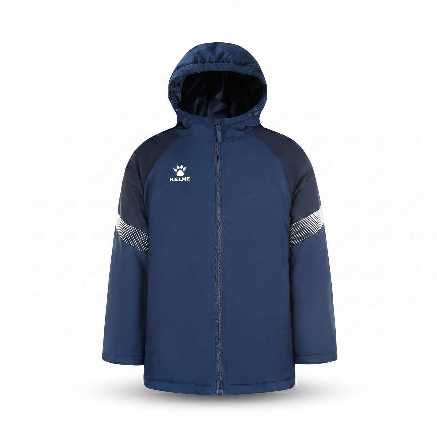 Kelme Kids Padded Jacket - Navy / White