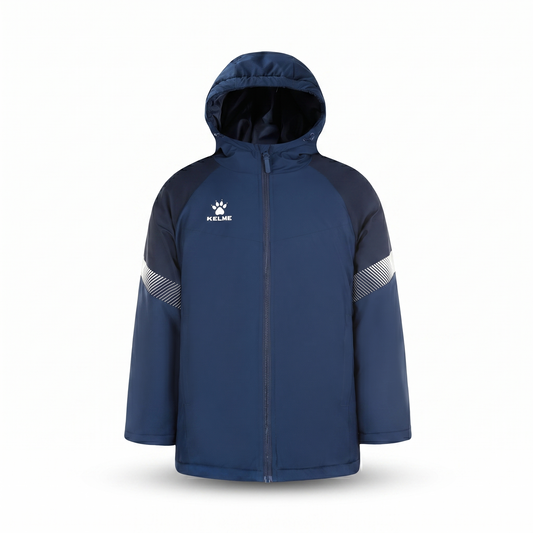 Kelme Kids Padded Jacket - Navy / White