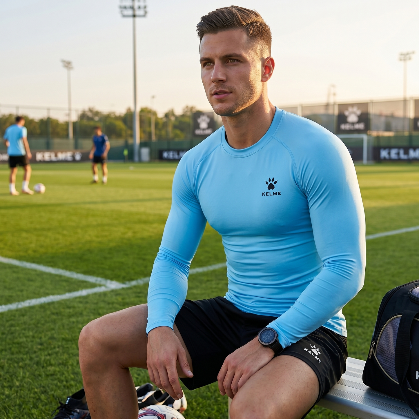 Long Sleeve Baselayer - Light blue