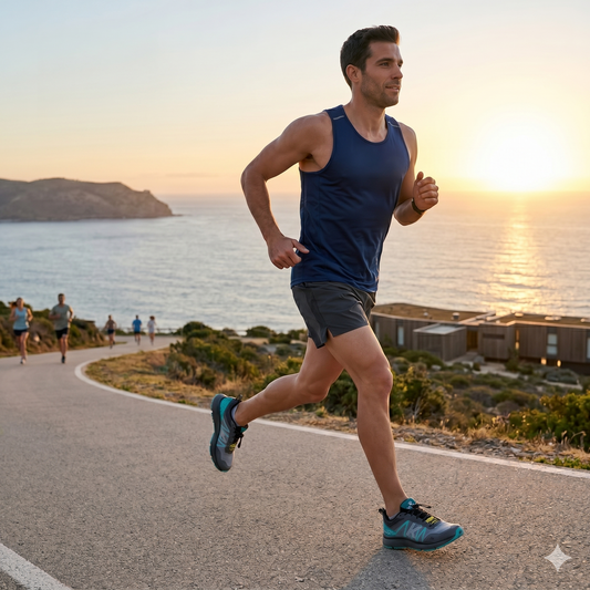 World Travel Running Shoes - Dark Grey