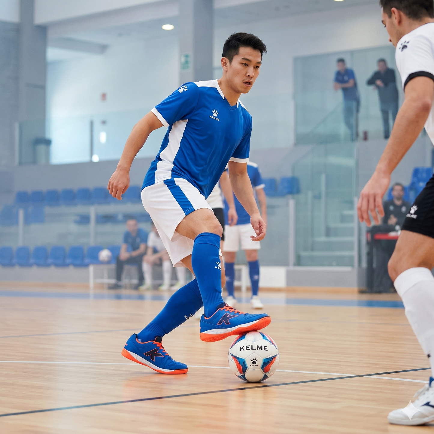 Goleiro Indoor Soccer Futsal Shoe - Royal