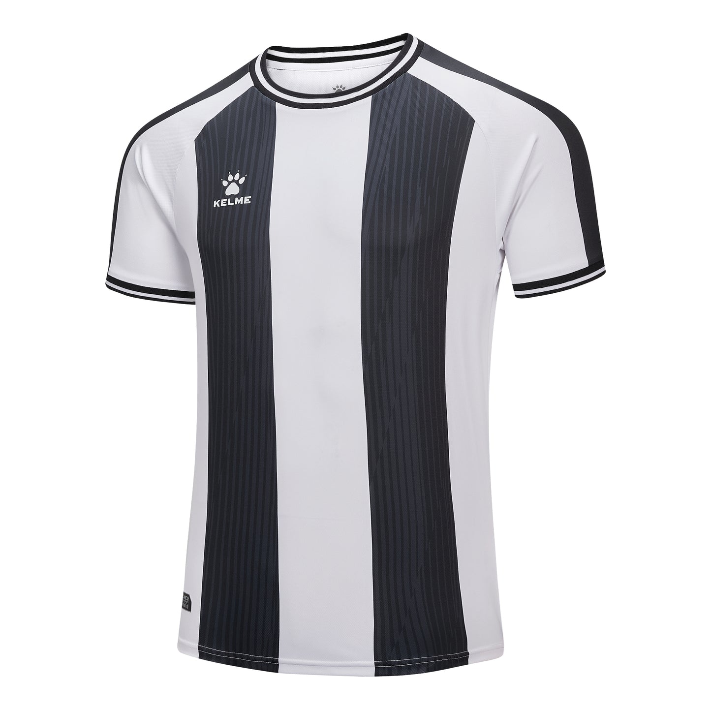 Juve S/S Jersey- Black+White