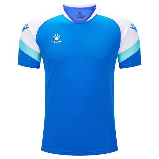Triton S/S Jersey- Royal/White