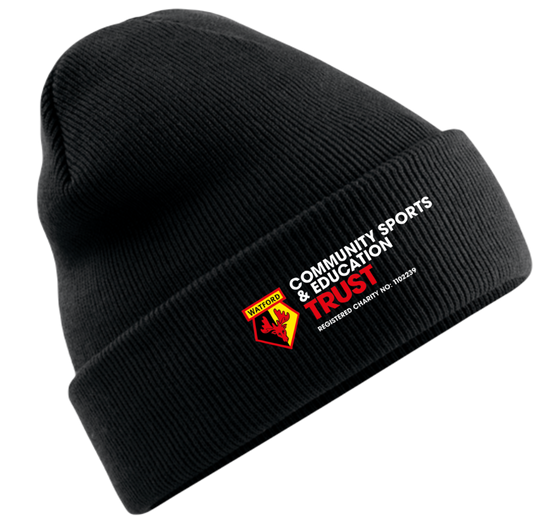 Watford PDC Embroidered Beanie hat