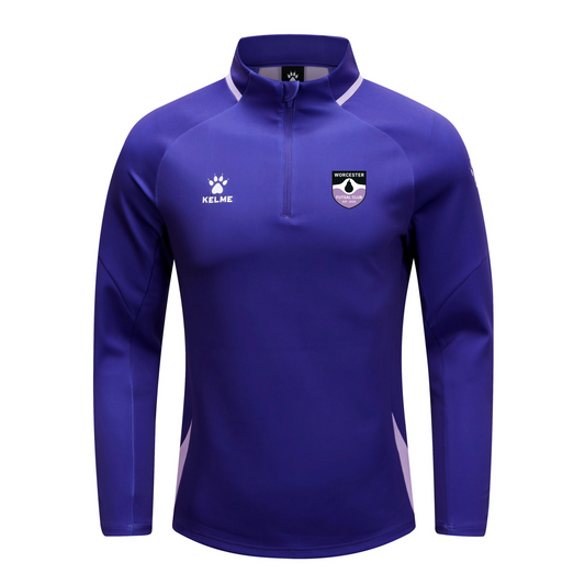 Worcester Futsal Club Half Zip Sweatshirt - Purple