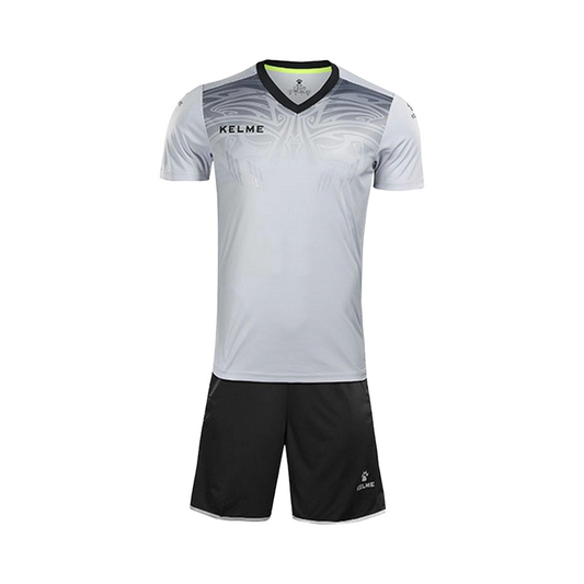 Zamora Goalkeeper Set (S/S) - Light Grey/Black
