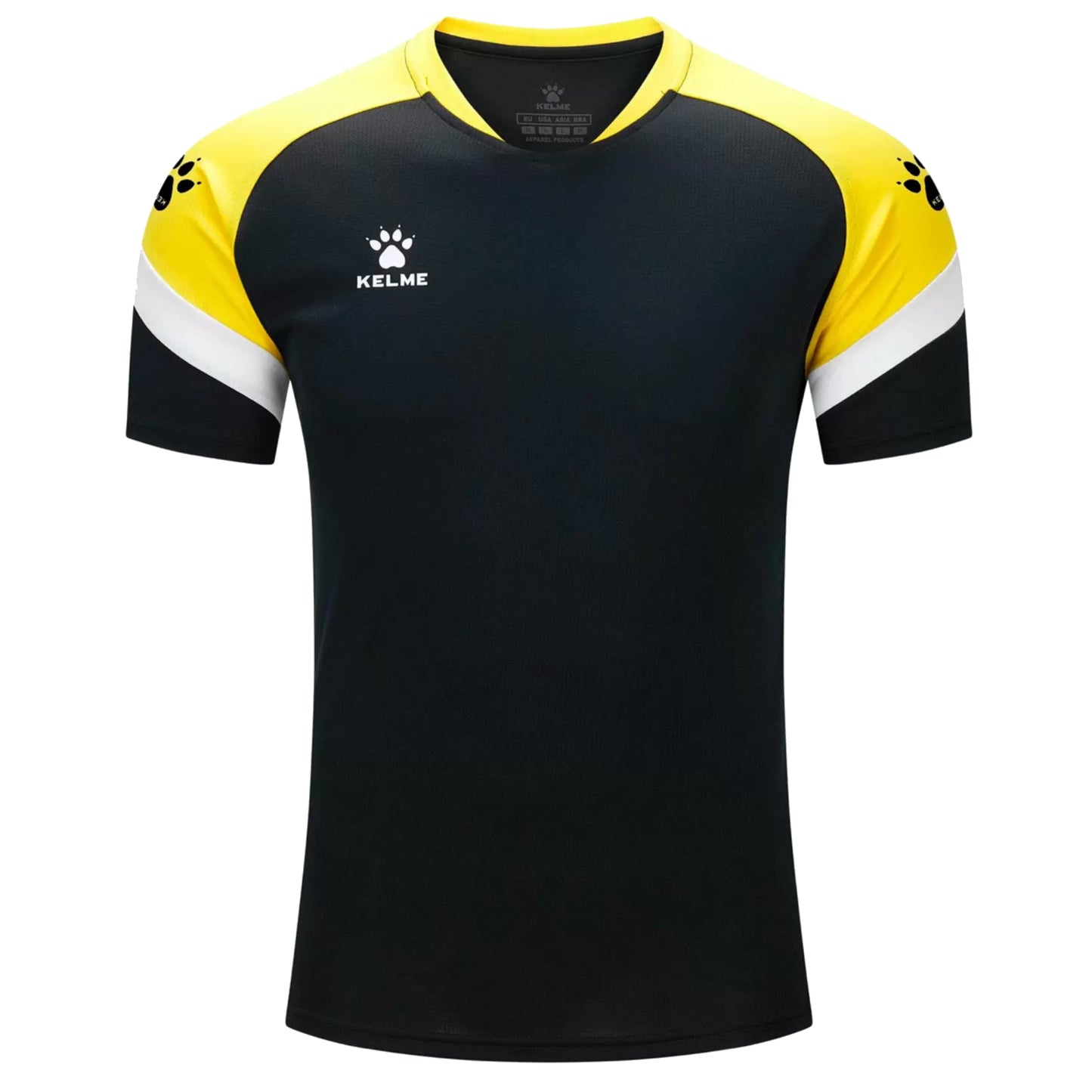 Triton S/S Jersey- Black/Yellow