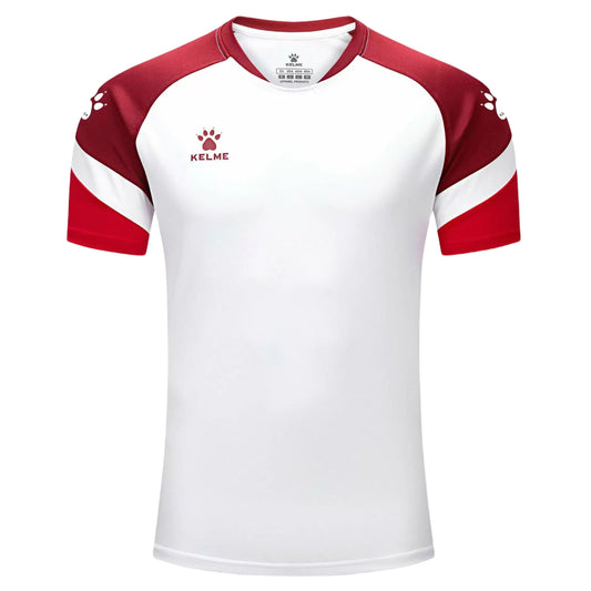 Triton S/S Jersey- White/Burgundy