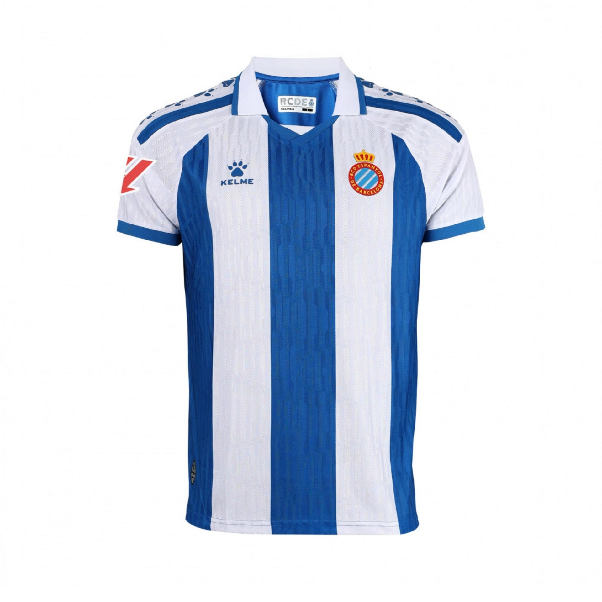 25/26 RCD Espanyol Home Shirt – Kelme UK