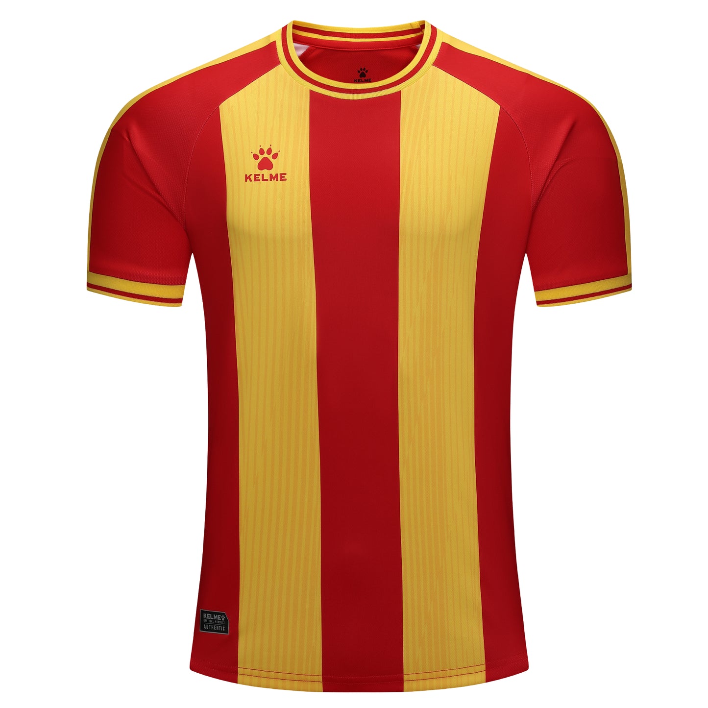 Juve S/S Jersey- Red/Yellow