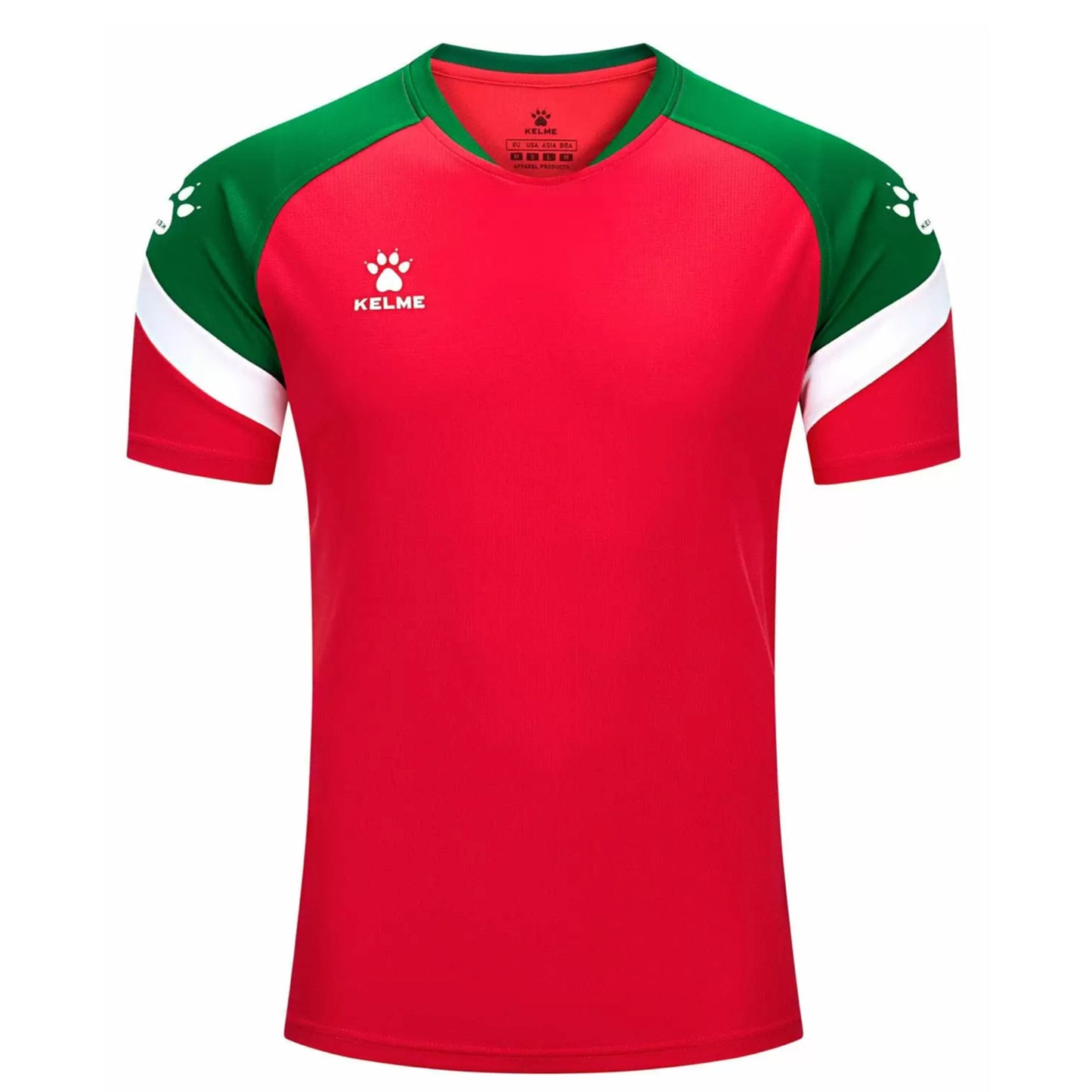 Triton S/S Jersey- Red/Green