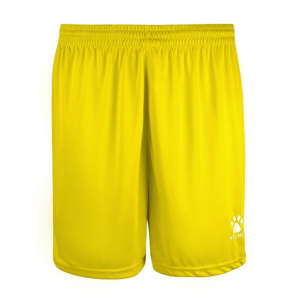 Global Junior Match Shorts - Yellow/White