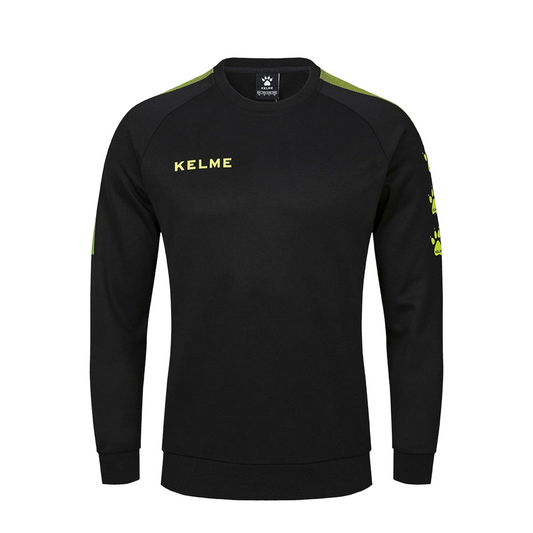 Triton Training Sweatshirt - Black/Neon Yellow