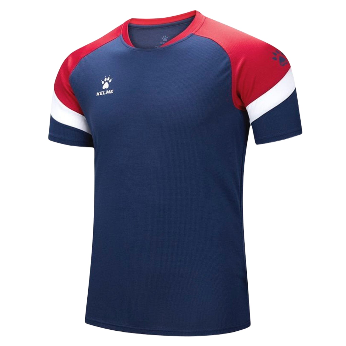 Triton S/S Jersey- Navy/Red