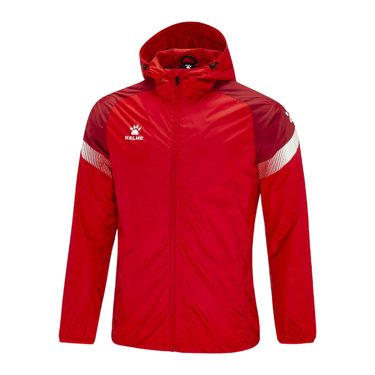 Warrior Adult Rain Jacket - Red/White