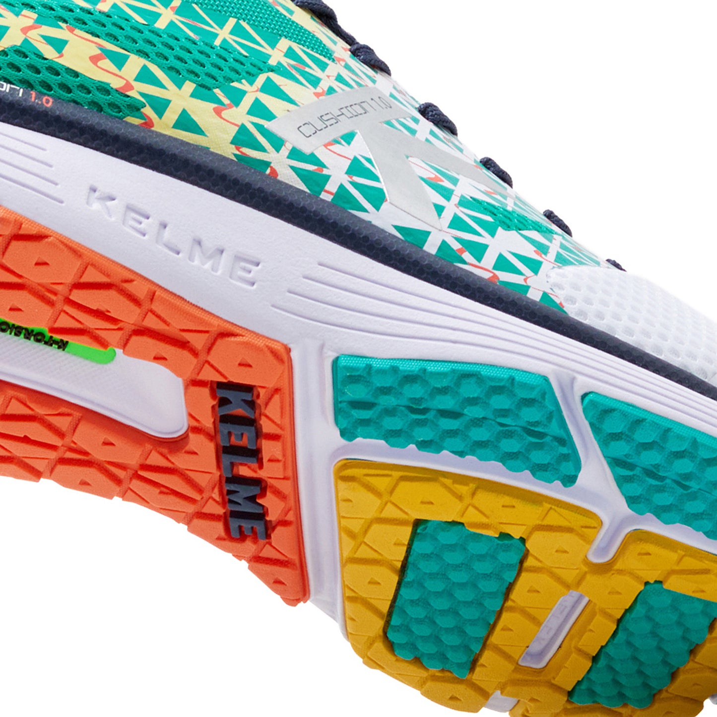 Barcelona Running Shoes- White/Turquoise